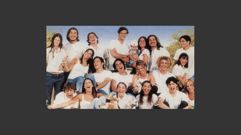 Algunos de los protagonistas de la recordada ficción. 