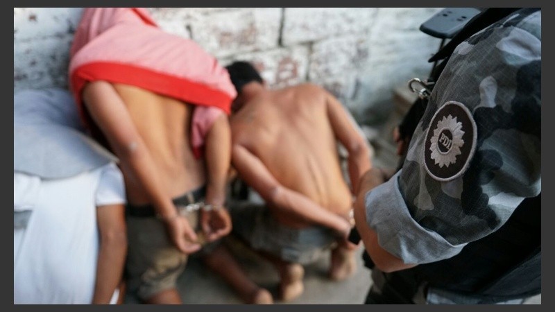 Los detenidos tienen entre 19 y 66 años. 