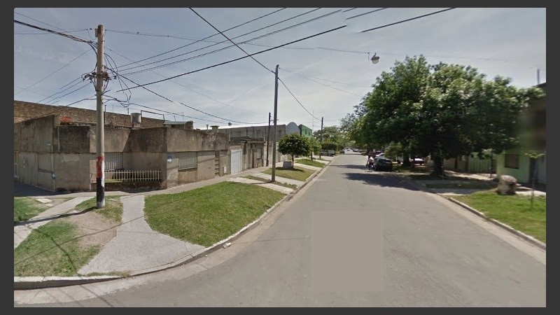 Callao al 3900, la zona del hecho. 