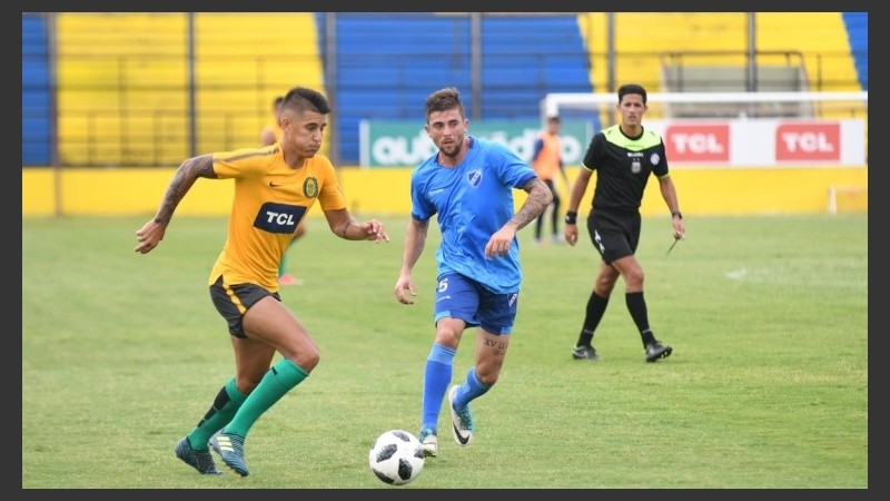 Una imagen del amistoso en Arroyo Seco. 