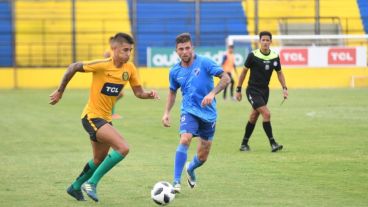 Una imagen del amistoso en Arroyo Seco.