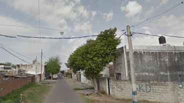 La zona donde ocurrió el ataque mortal.