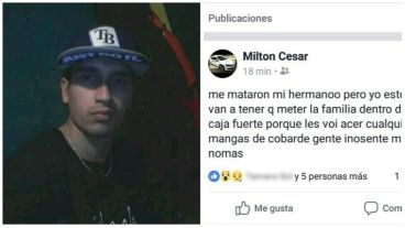 El mensaje que escribió Milton.