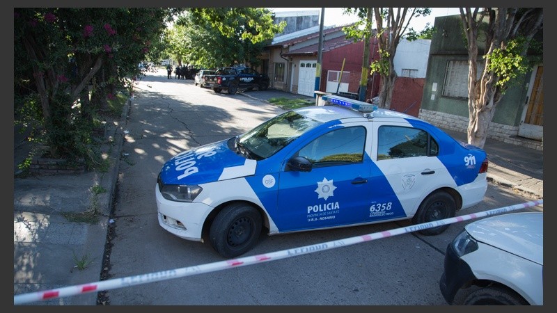 Barbosa al 400, lugar donde sucedió el asesinato este lunes por la tarde.