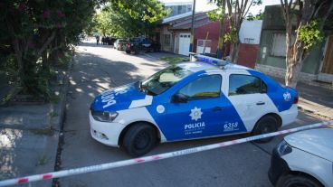 Barbosa al 400, lugar donde sucedió el asesinato este lunes por la tarde.