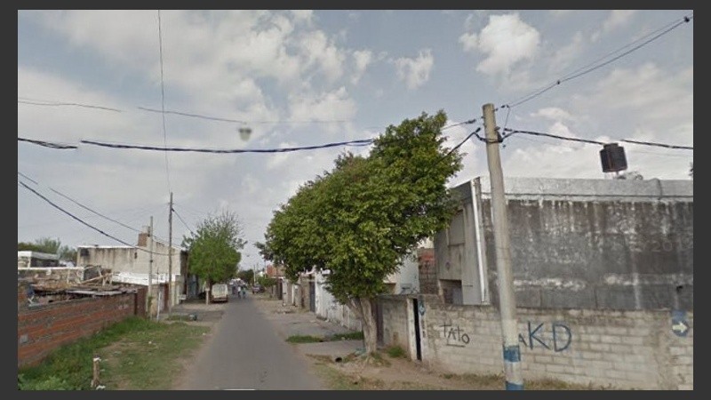 La zona donde ocurrió el ataque fatal. 