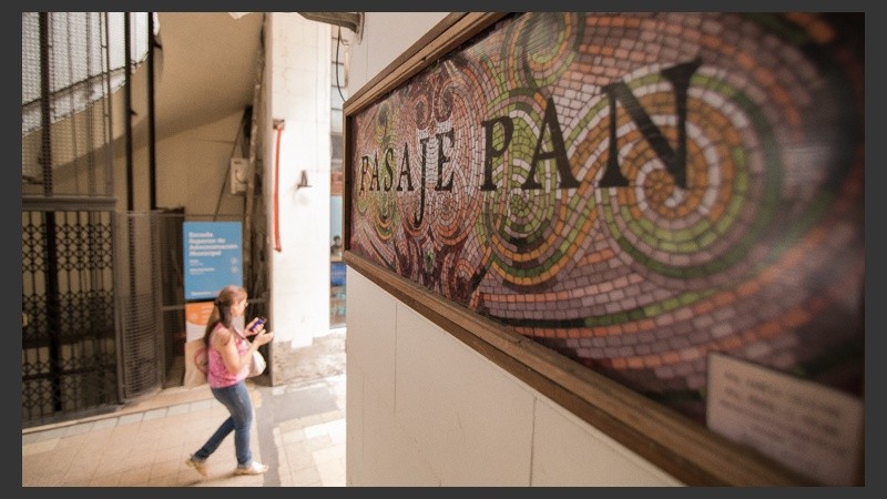 El Pasaje Pan es la galería más antigua de Rosario y su origen se remonta a 1899.