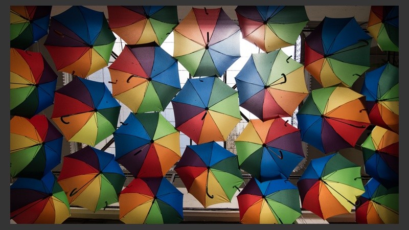 La intervención fue pensada para la Navidad y se puede disfrutar durante todo el verano.