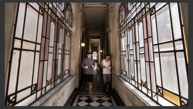 El pasaje tiene pasillos dignos de recorrer.