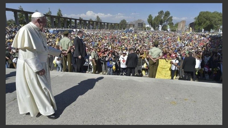 El papa Francisco visita Chile.