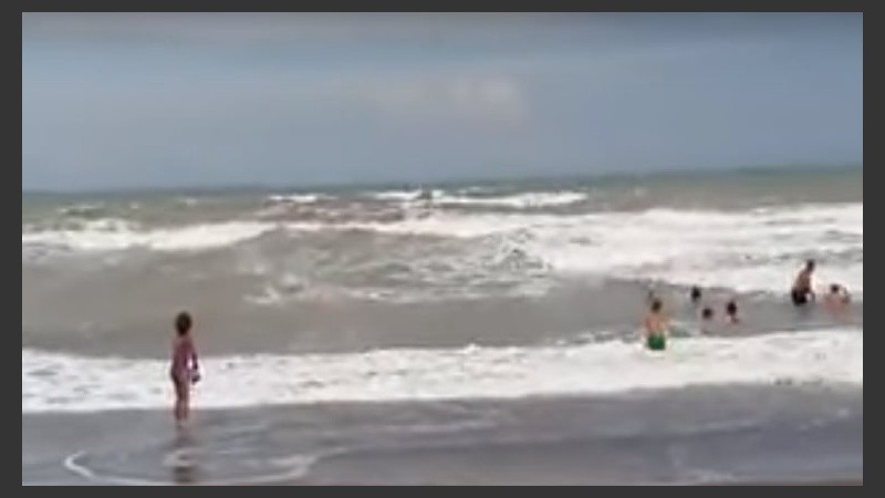 Tensión en la playa. 