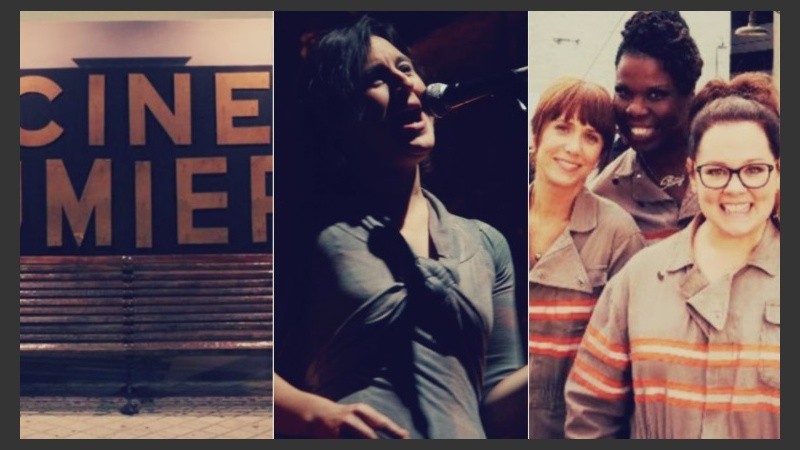 Vanesa Baccelliere canta en la apertura del ciclo 