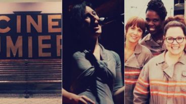 Vanesa Baccelliere canta en la apertura del ciclo "Tardecitas en el Lumière". También se exhibe la película "Cazafantasmas".