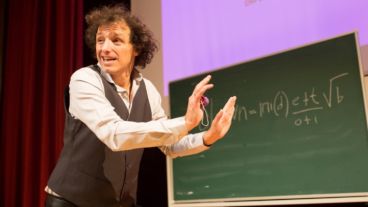 Fausto Ansaldi en "La fórmula del clown".