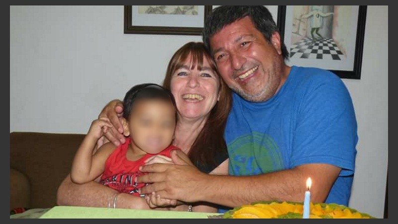 Sergio, Cristina y Kiki. 