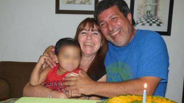 Sergio, Cristina y Kiki.