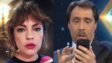 Cruce digital entre Dolores Fonzi y Eduardo Feinmann.