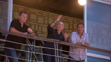 El "Chocho" Llop se hizo presente en la presentación.