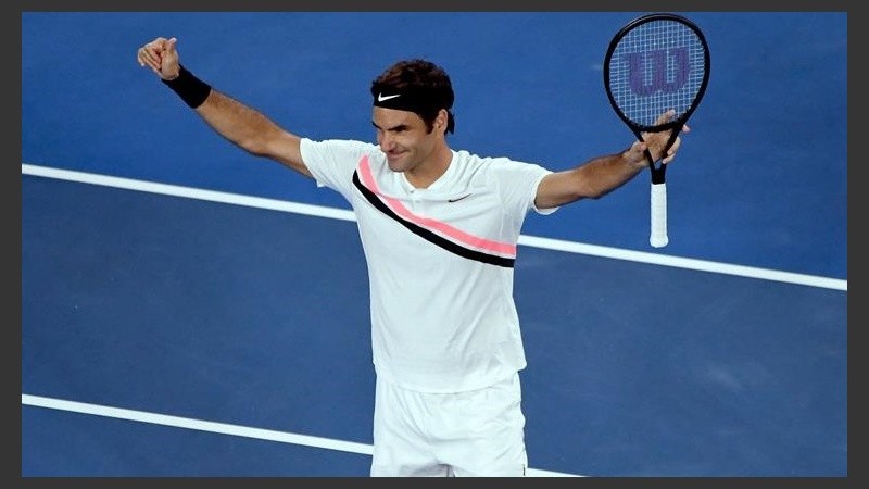 Roger, imparable.