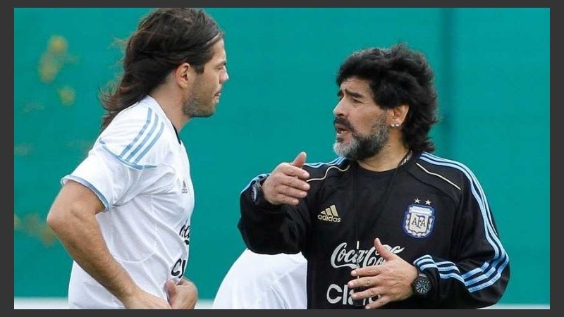 La convocatoria a Garcé fue la sorpresa de Maradona para el Mundial 2010.