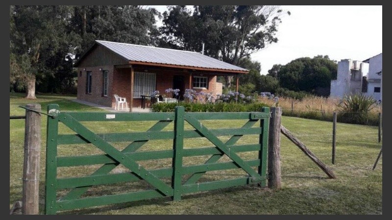 La cabaña donde se produjo el hecho.