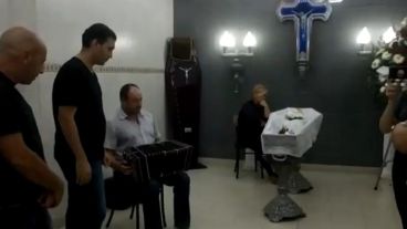 La despedida de Ángel Golato.