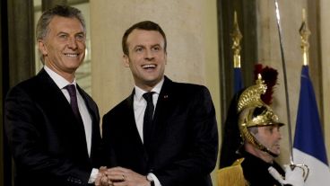 El encuentro tuvo lugar en el Palacio Elíseo de París.