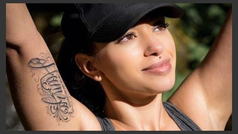 La joven modelo asesinada.