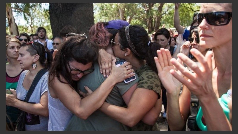 Desazón de los trabajadores despedidos del Inti.