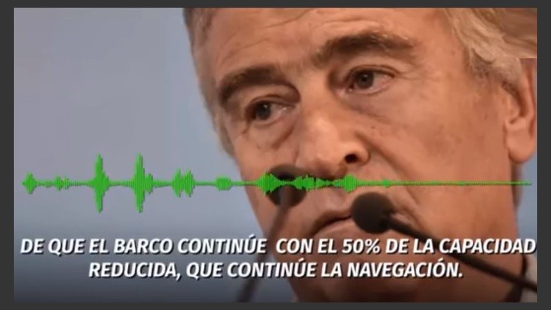 Aguad escuchó los reproches y defendió el rol del presidente Macri.