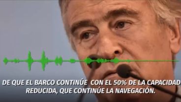 Aguad escuchó los reproches y defendió el rol del presidente Macri.
