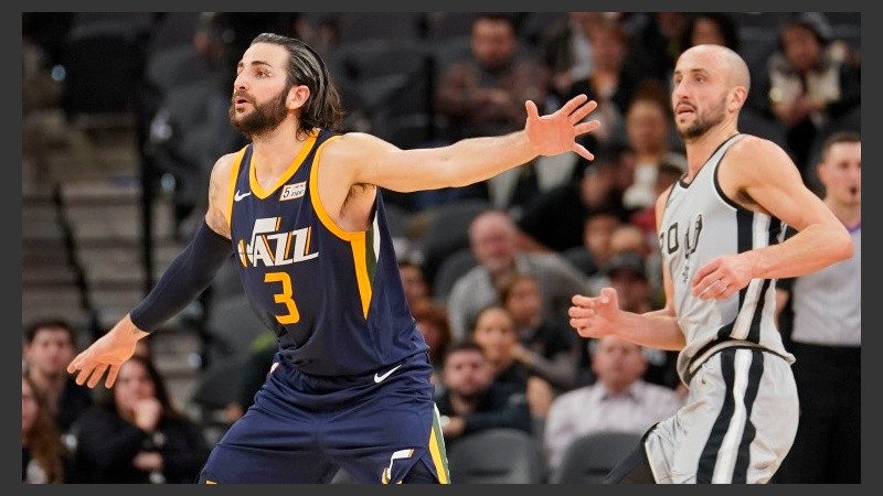 El base español de Utah, Ricky Rubio, fue el hombre del partido con 34 puntos, tres rebotes y nueve habilitaciones.