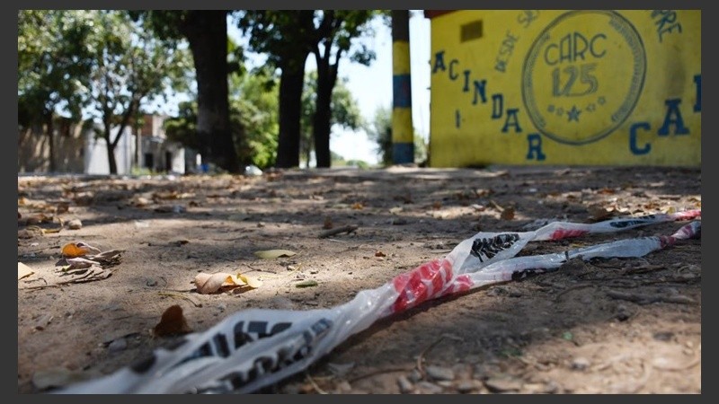 El lugar donde ocurrió el crimen.