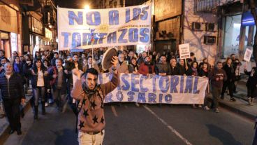 Los usuarios ya se vienen movilizando contra los "tarifazos".