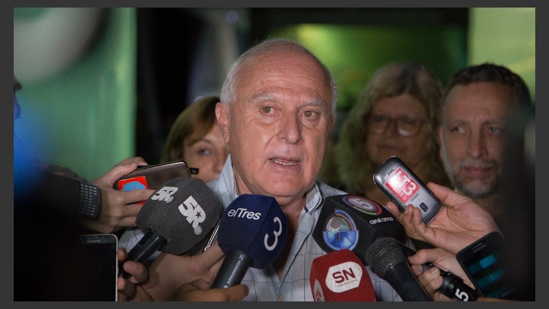 Para el gobernador los crímenes vienen en descenso en la región. 