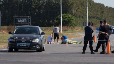 La escena del crimen de Jonatan Funes.