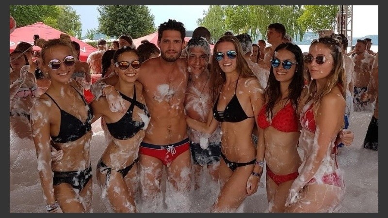 El joven belga dice haberla pasado muy bien.