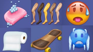 Algunos de los emojis nuevos. No estaría apareciendo el mate.