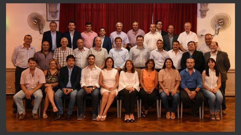 La intendenta Fein fue anfitriona de sus pares del país.