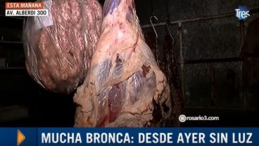 Gran parte de la mercadería debió ser tirada por los comerciantes.