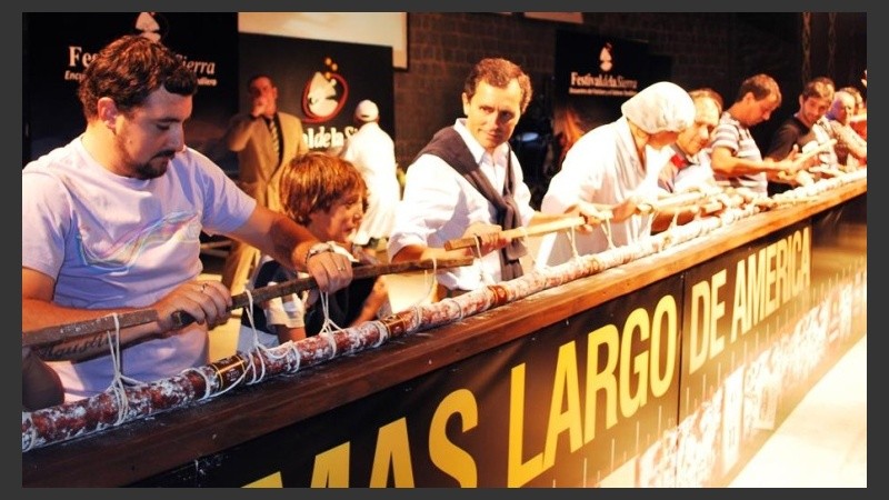 ¿Se viene el salame más largo del mundo en Tandil?
