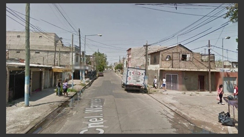 El hecho tuvo lugar en el cruce de las calles Warnes y Loma Valentina.
