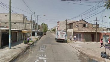 El hecho tuvo lugar en el cruce de las calles Warnes y Loma Valentina.