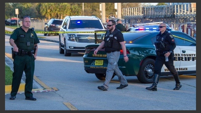 Por el tiroteo había varios heridos.