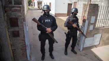 Múltiples allanamientos en la ciudad este viernes por la mañana,