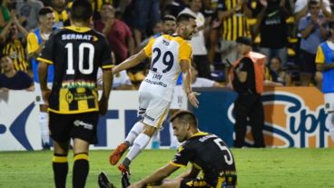 Lioi fue la gran figura de la goleada ante Olimpo.