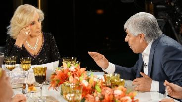 El dirigente Camionero estuvo en el programa de Mirtha Legrand.