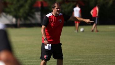 Garfagnoli empezó a trabajar como interino en la práctica de este martes.