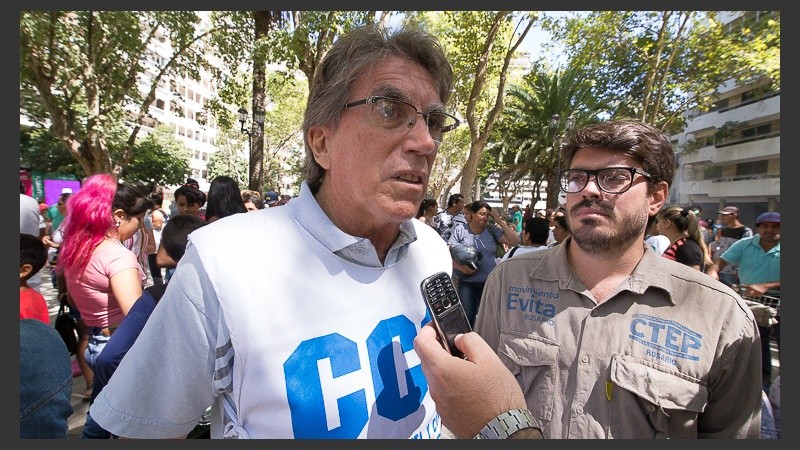 Eduardo Delmonte, líder de la Corriente Clasista y Combativa.