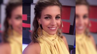 Maite Peñoñori es la movilera de "Los Ángeles de la mañana".